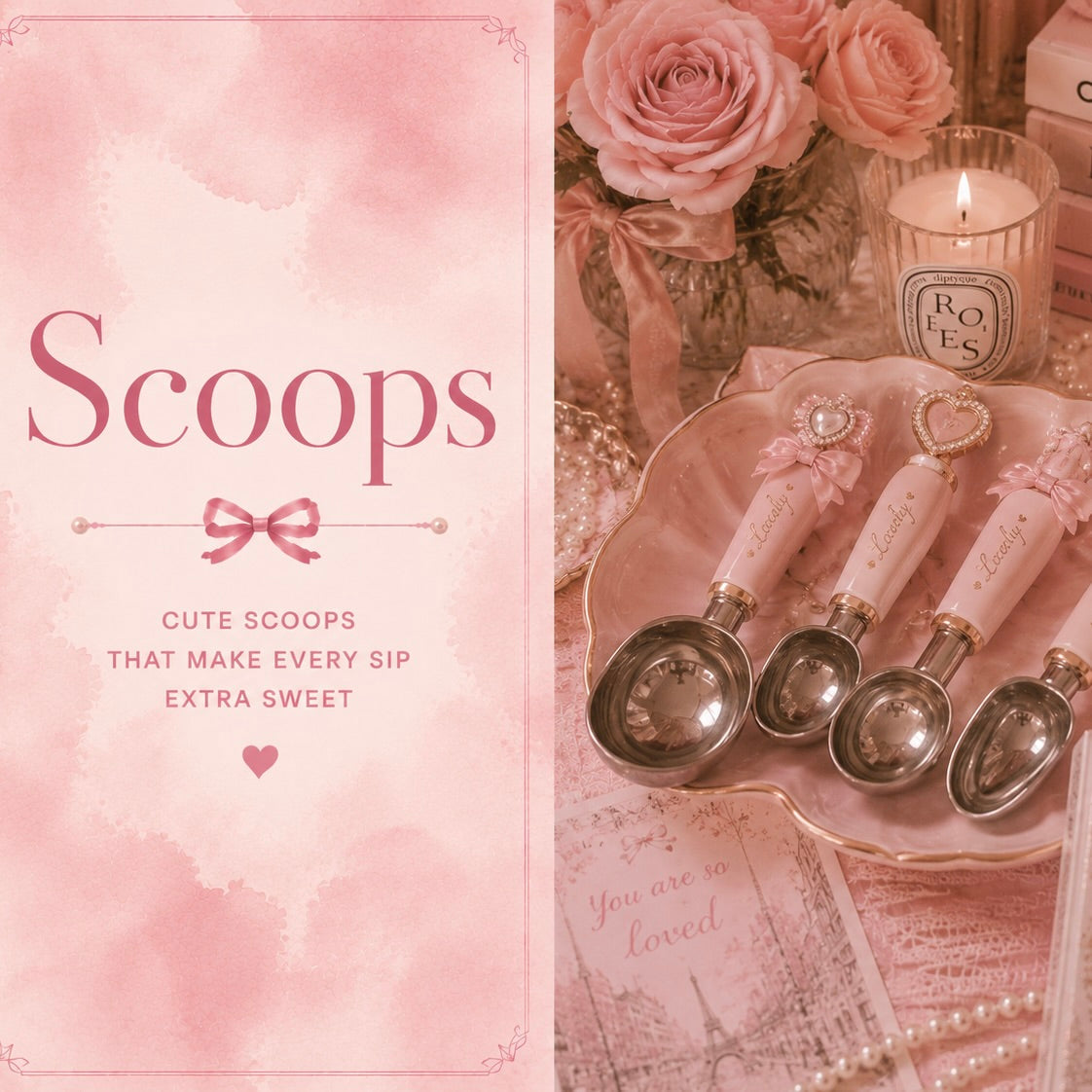 Pearl & Pink Scoops