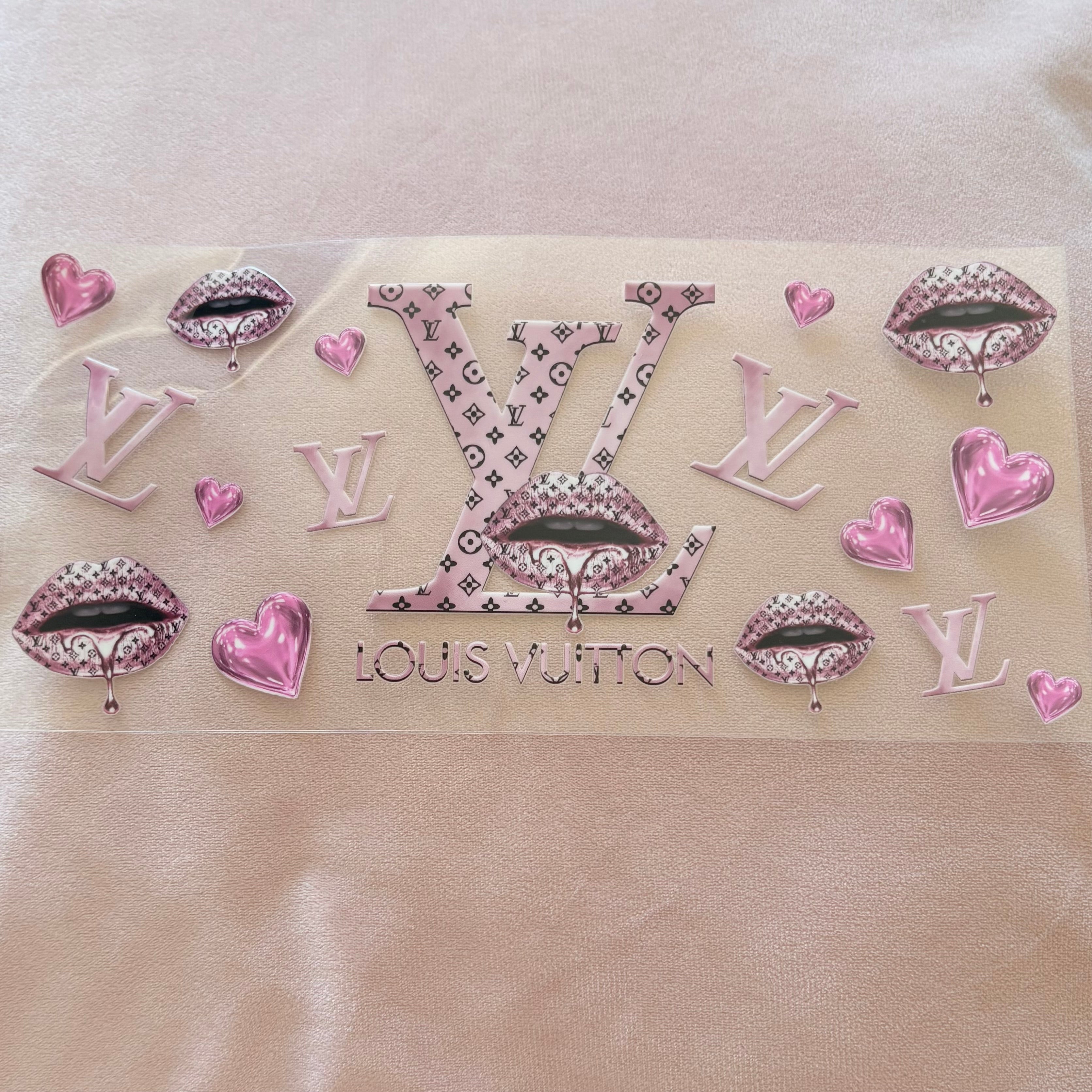 LV Lips Decal