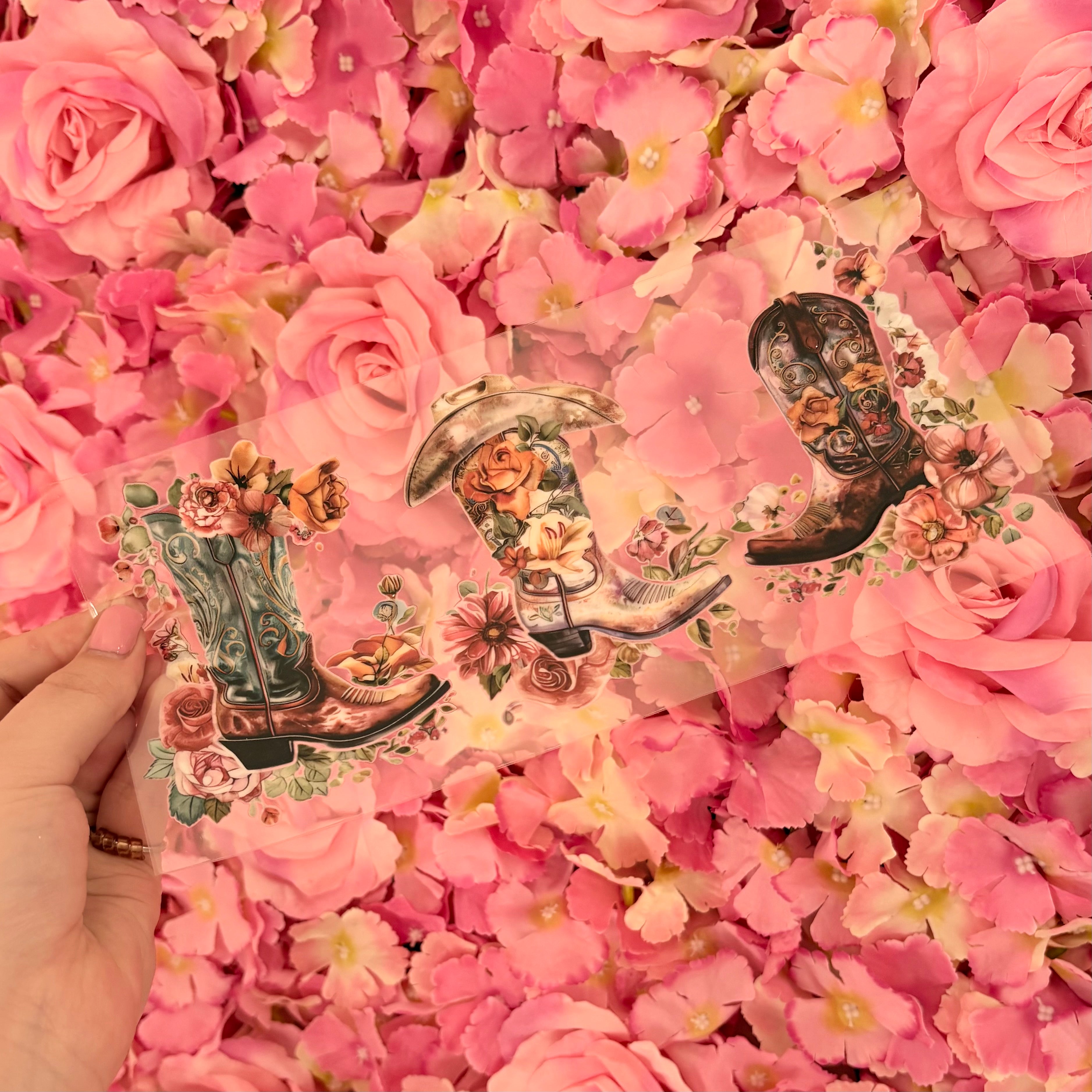 Floral Boots | 16oz | 53
