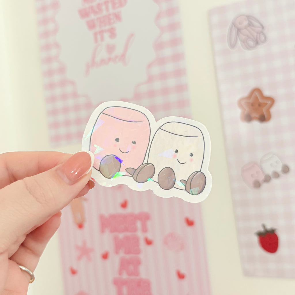 Maisie & Mollie Marshmallows Sticker