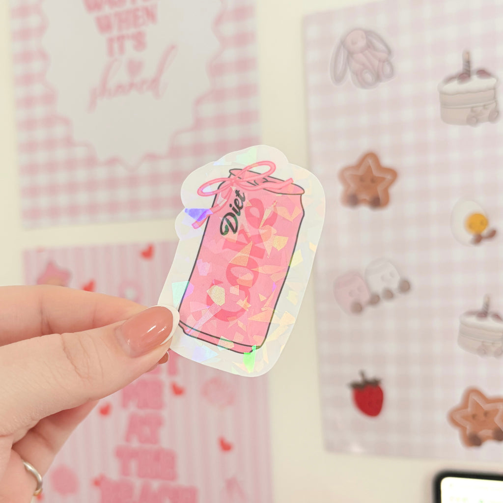 Diet Soda Can Sticker