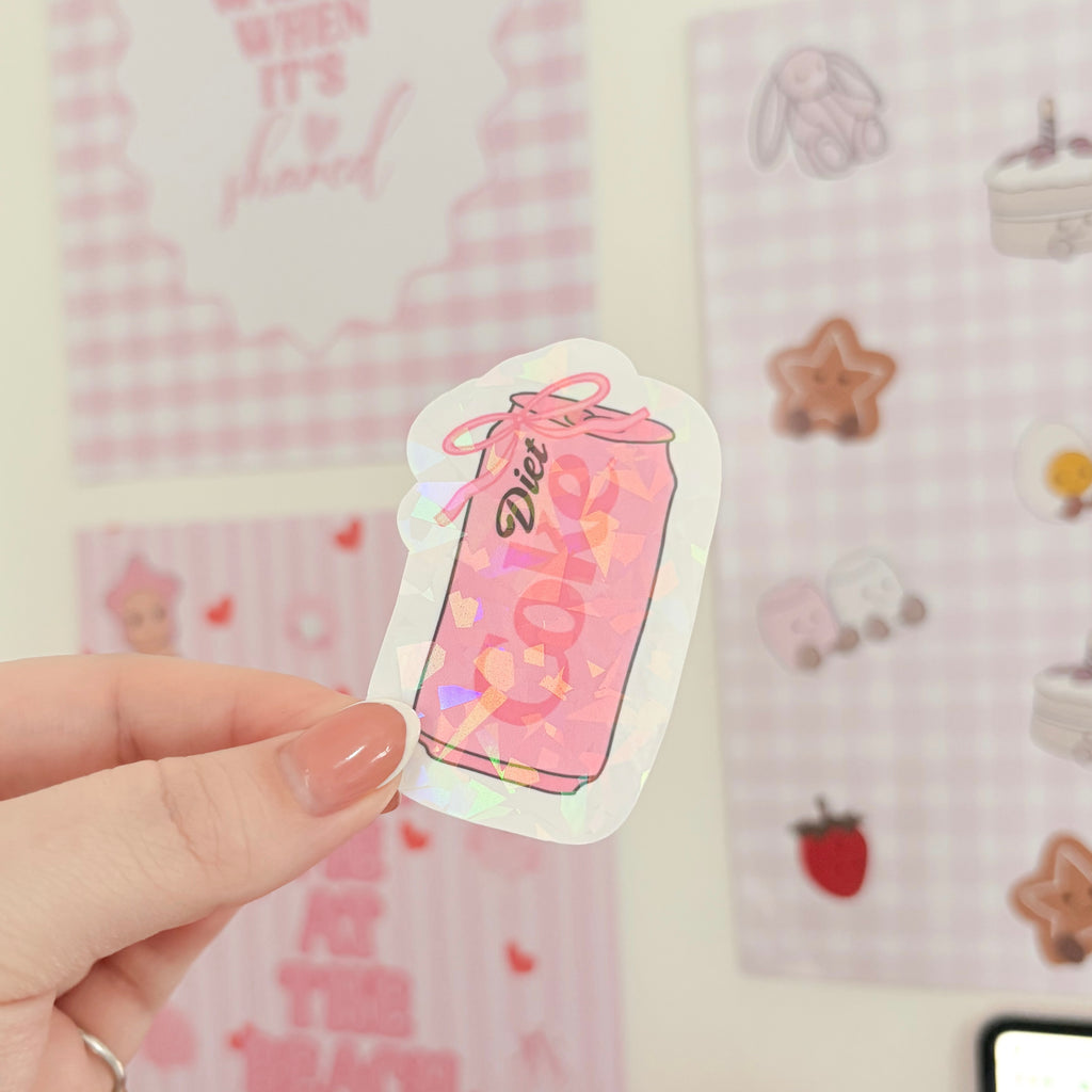 Diet Soda Can Sticker