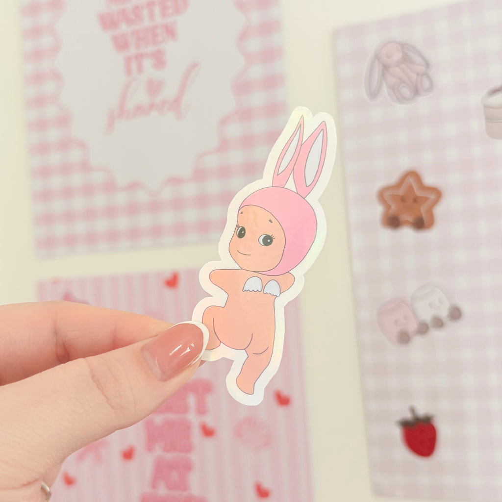 Bunny Baby Sticker