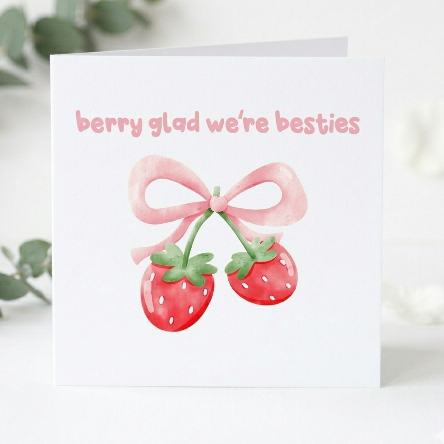 Berry Besties Greeting Card