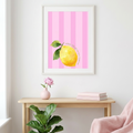 When Life Gives You Lemons A4 Wall Print