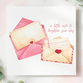 A Little Note Greeting Card